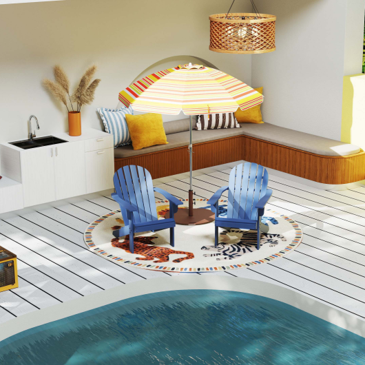 7 Pieces Outdoor Relaxation Bundle - Complete Patio Set