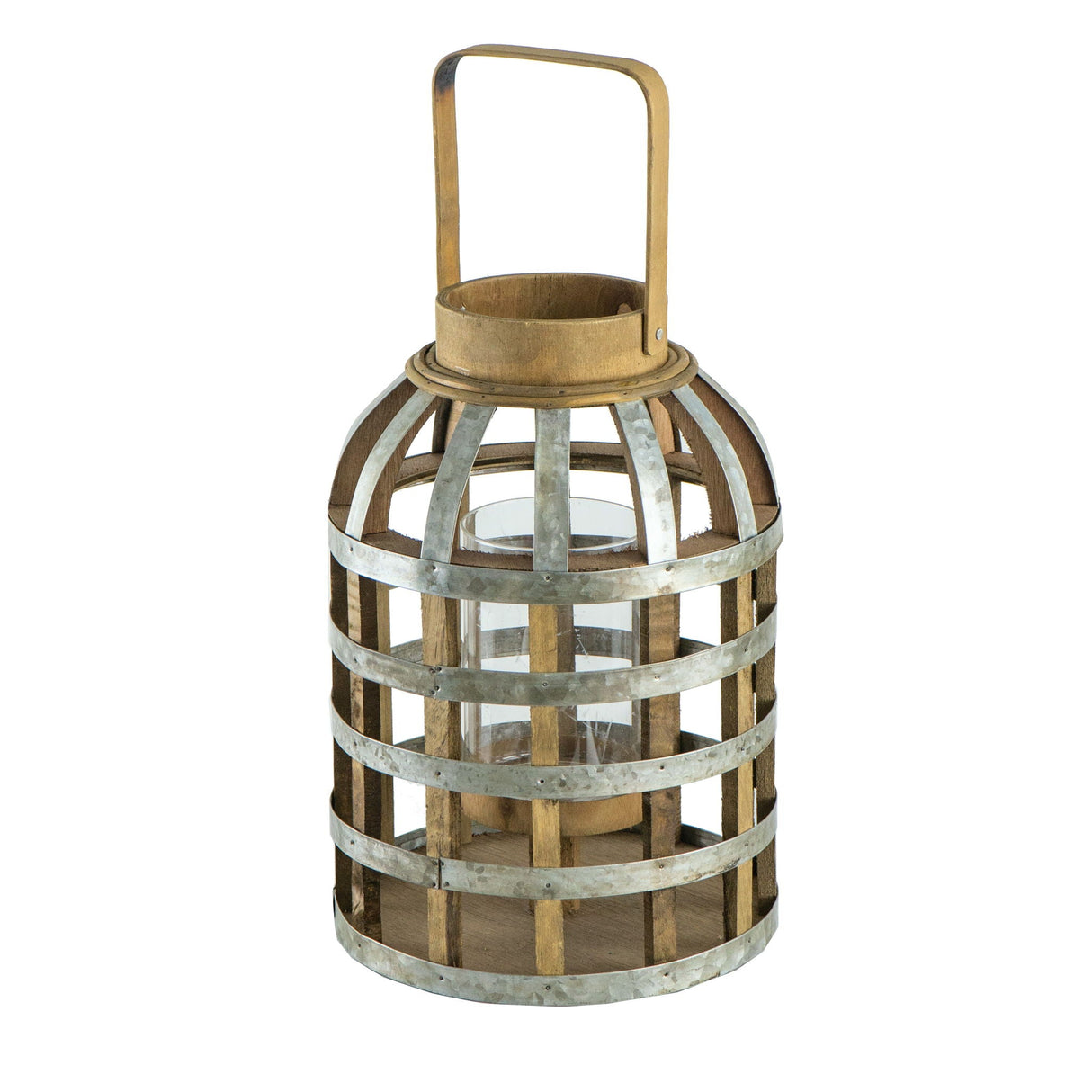 Decorative Lantern With Handle, Wooden Lantern For Indoor Outdoor, Home Garden Wedding by Couch.com