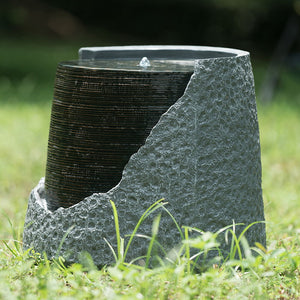 Indoor Outdoor Water Fountain Unique Broken Urn Fountain