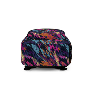 Kids Abstract Shapes 2 Multi Color Backpack