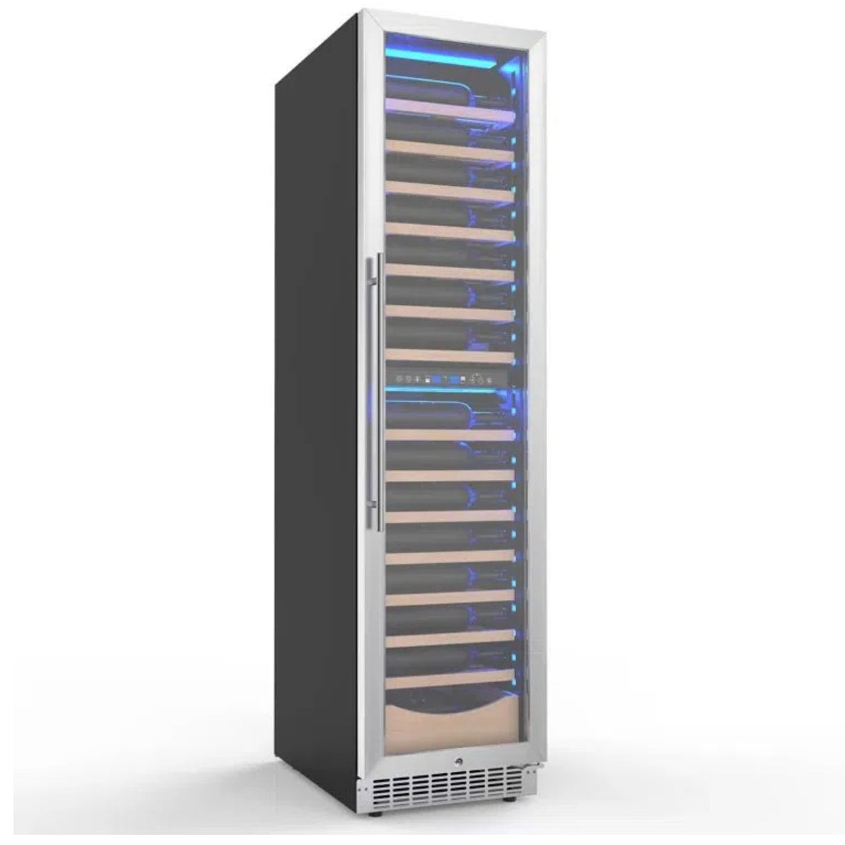 17.72" 111 Bottles Dual Zone Built-in/Freestanding Wine Refrigerator