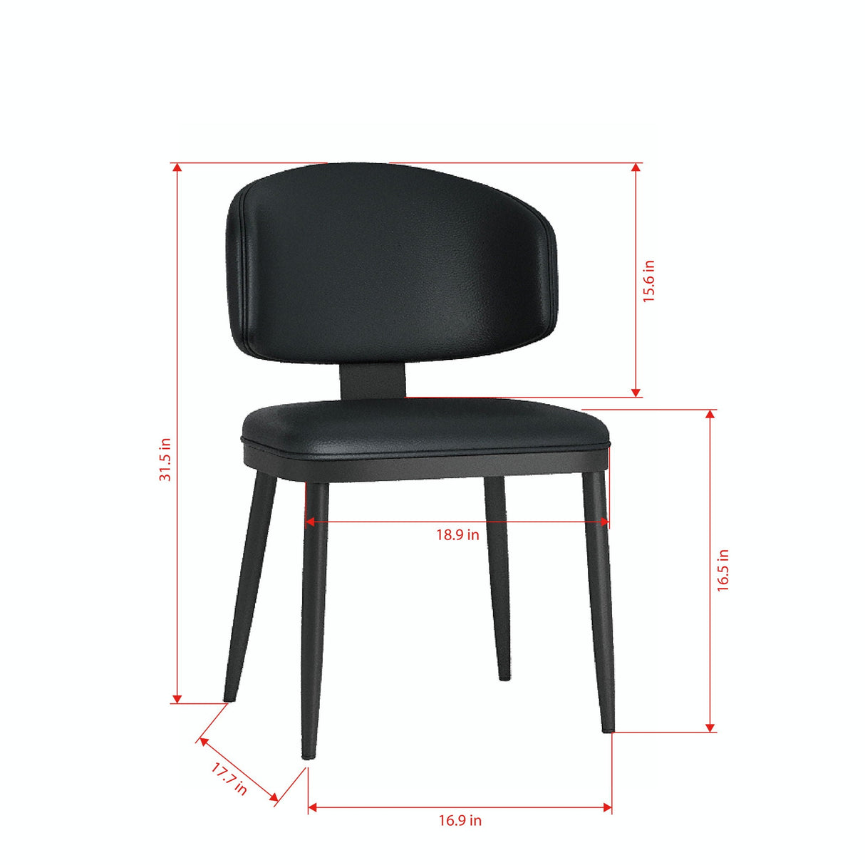 Modern Rectangular Dining Table For 6 With Chairs
