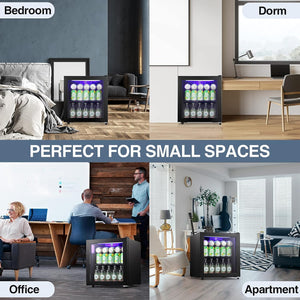 1.7 Cu.Ft Mini Beverage Refrigerator W6850