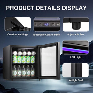 1.7 Cu.Ft Mini Beverage Refrigerator W6850