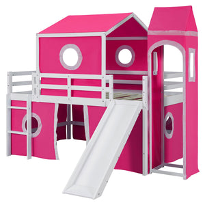 Loft Bed & Slide Tent And Tower by Couch.com