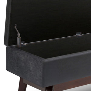 Owen - Upholstered Rectangular Storage Ottoman by Couch.com