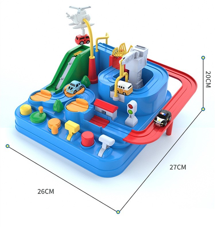 Console track toy
