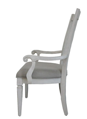 Katia - Arm Chair (Set of 2) - Light Gray / White by Couch.com