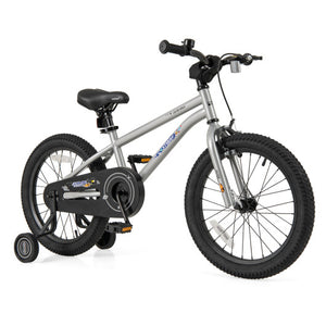 18-Inch Kids Bike Bicycle for Boys Girls 4-8 with High Carbon Steel Frame