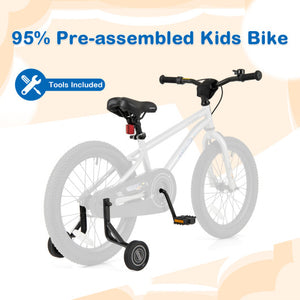 18-Inch Kids Bike Bicycle for Boys Girls 4-8 with High Carbon Steel Frame