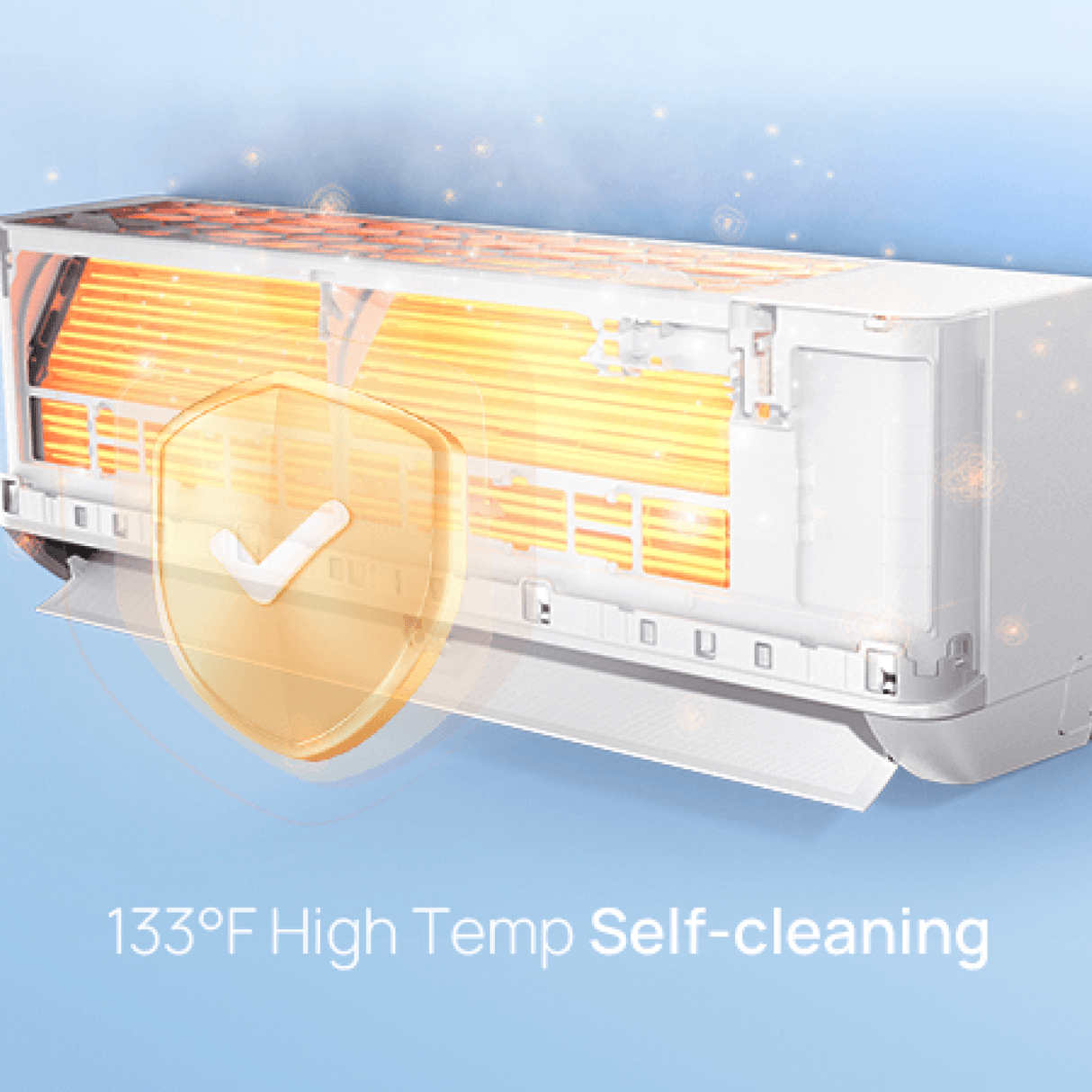 Greenland 9000 BTU WiFi Ductless Mini Split AC with Heat Pump (R454B)