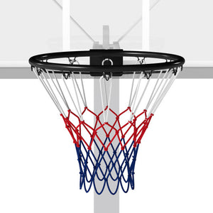 18" Basketball Rim Heavy Duty Wall Mounted Basketball Rim Goal Replacement-Black