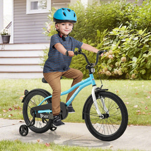 18-Inch Kids Bike for 4-8 Years Old Children Bicycle with Training Wheels