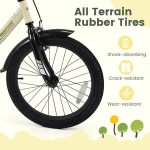 18 Inches Kids Bike Sport Bicycle with Removable Training Wheels