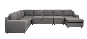 Waylon - Linen Sectional Sofa by Couch.com