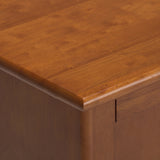 Draper - Handcrafted Mid Century Low TV Media Stand by Couch.com