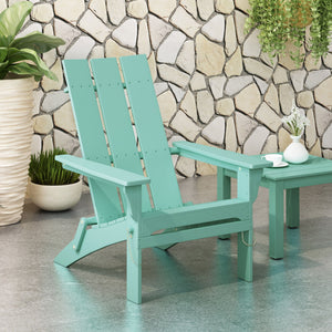 Aurascape Outdoor Comfort Foldable Adirondack Chair