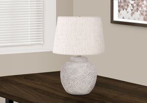 Lighting, Table Lamp, Concrete, Modern - Cream by Couch.com