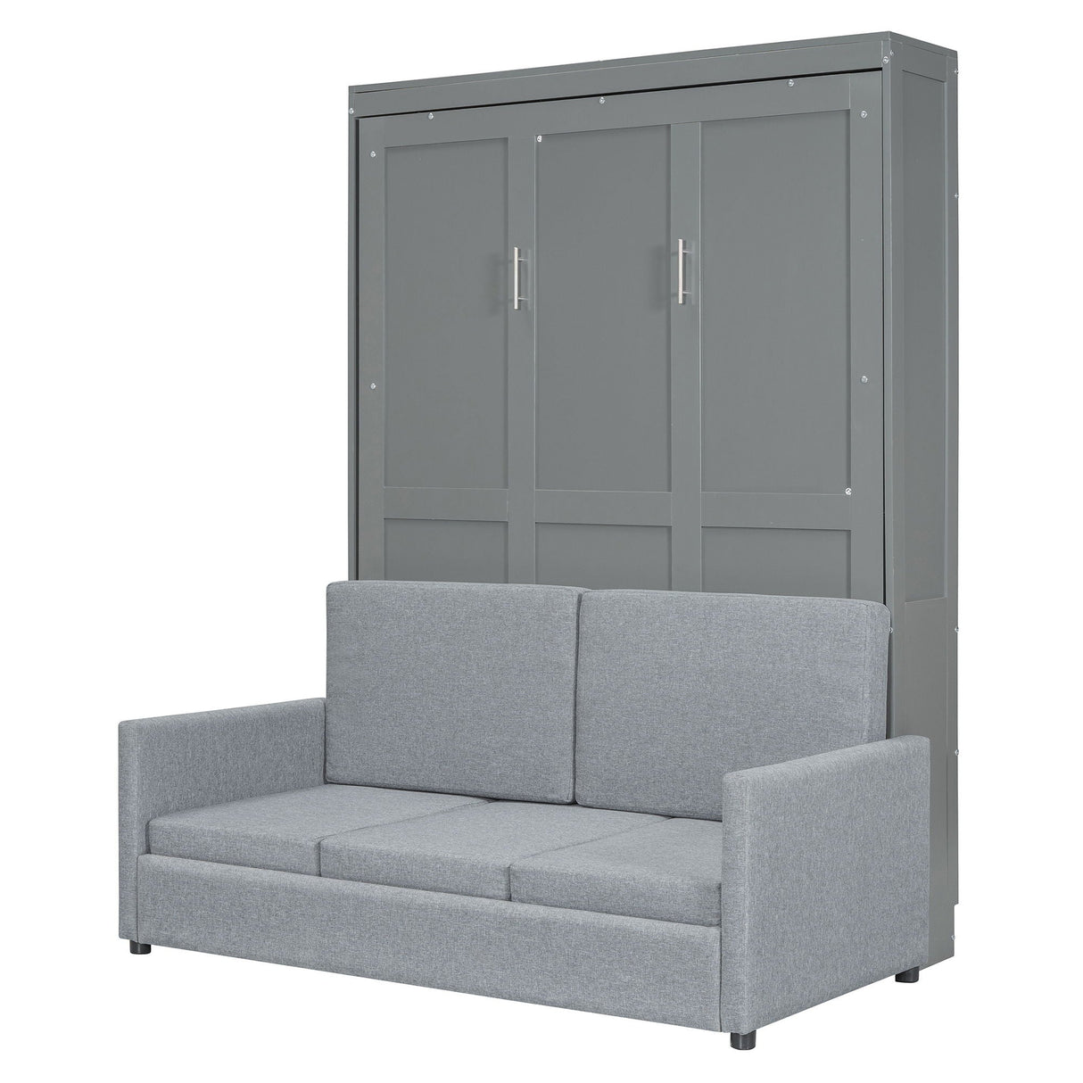 Murphy Wall Bed With Cushion by Couch.com
