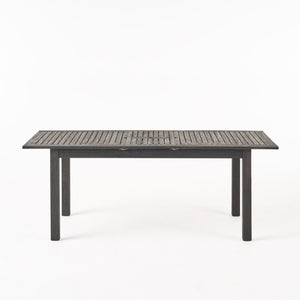 Outdoor Expandable Dining Table With Square Legs by Couch.com