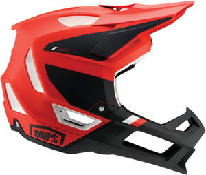 100% Trajecta Helmet - Fidlock - Cargo - Fluo Red - Large 80003-00011