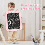 Height Adjustable Kids Art Easel Magnetic Double Sided Board-Blue