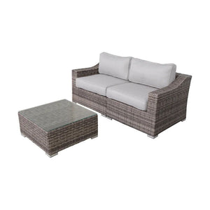 Stylish Sofa Seating Group With Cushions Perfect For Outdoor Gatherings by Couch.com