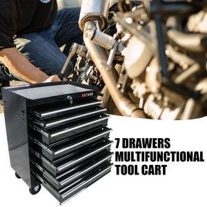 Multifunctional Tool Cart With Wheels And Drawers by Couch.com