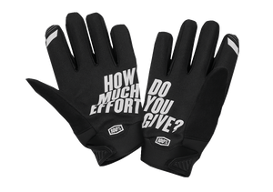 100% Brisker Gloves - Black/Gray - Small 10003-00000