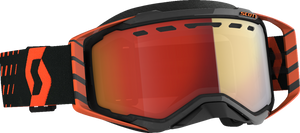 SCOTT Prospect Snow Goggles - Orange/Black - Enhancer Red Chrome 272846-1008312
