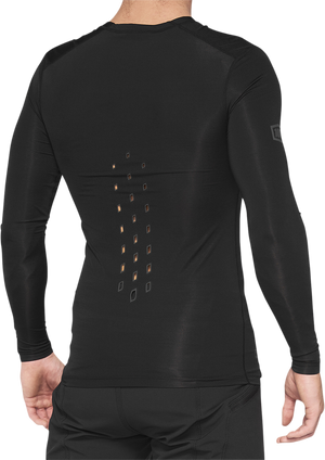 100% R-Core Concept Long-Sleeve Jersey - Black - XL 40004-00003