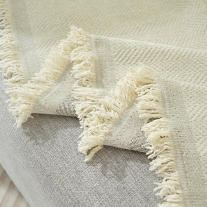 Chenille Herringbone Couch Protector Blanket, Stylish Throw Blankets for Couch and Couch Throw Cover