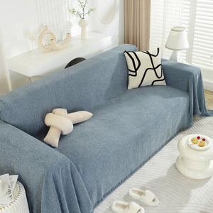 Chenille Herringbone Couch Protector Blanket, Stylish Throw Blankets for Couch and Couch Throw Cover