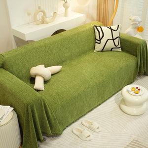 Chenille Herringbone Couch Protector Blanket, Stylish Throw Blankets for Couch and Couch Throw Cover