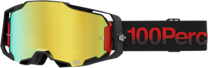 100% Armega Goggles - Tzar - Gold Mirror 50005-00014