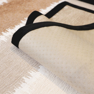 Striped Colorblock Non-Slip Sectional Couch Covers, Chenille Sofa Protector Cover