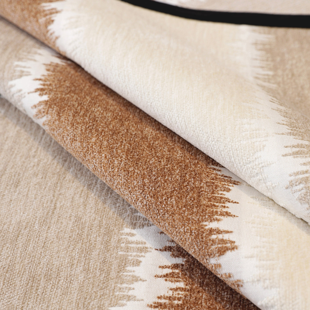 Striped Colorblock Non-Slip Sectional Couch Covers, Chenille Sofa Protector Cover