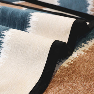 Striped Colorblock Non-Slip Sectional Couch Covers, Chenille Sofa Protector Cover