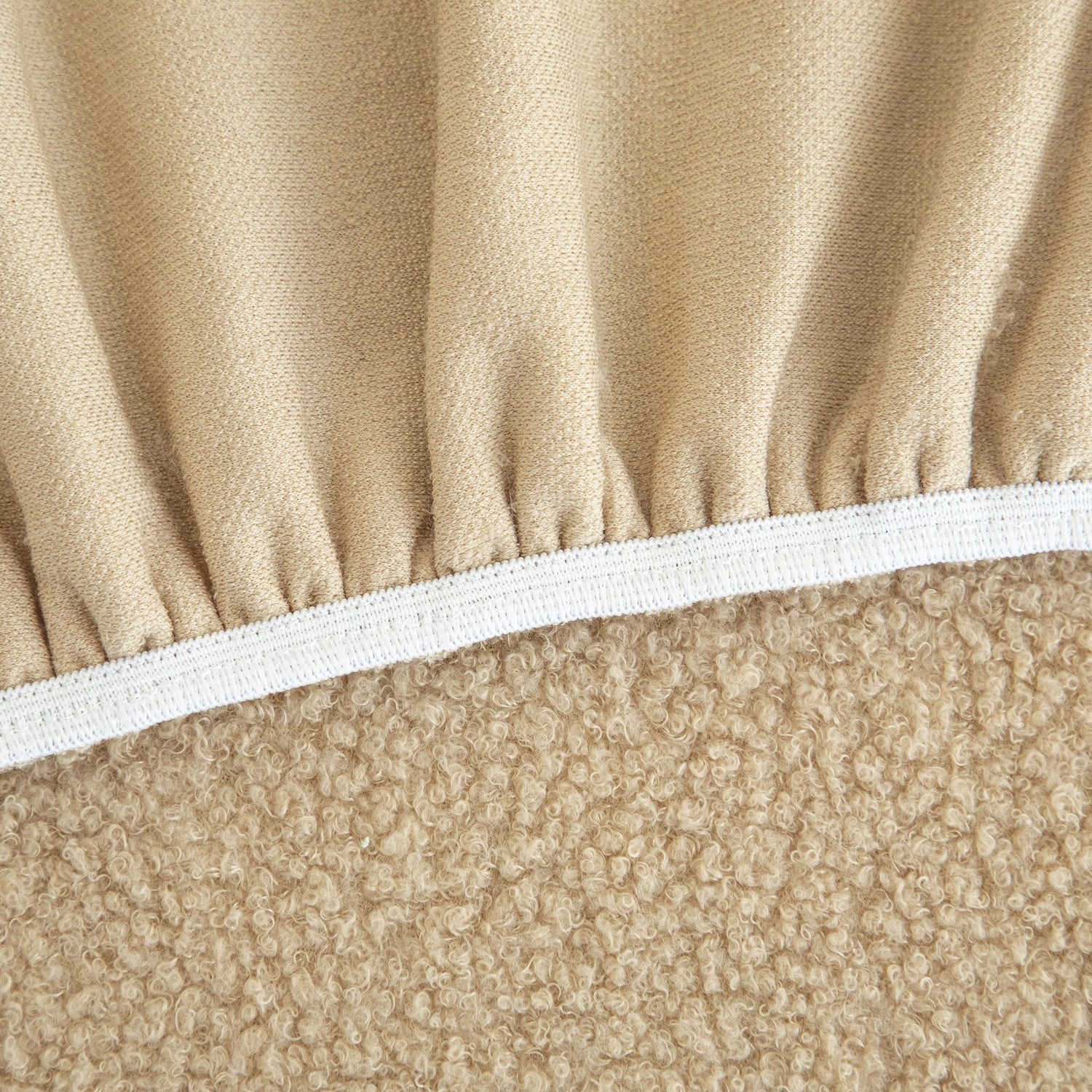 Stretch Plush Fitted Couch Slipcover Furniture Protector for 1/2/3/4/5 Cushion Couch