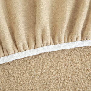 Stretch Plush Fitted Couch Slipcover Furniture Protector for 1/2/3/4/5 Cushion Couch