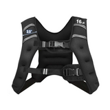 Training Weight Vest Workout Equipment with Adjustable Buckles and Mesh Bag-20 lbs