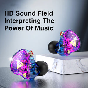 V5.0 HD Stereo Sound Sports Wireless Over-Ear Headphones with Mic, Passive Noise Cancelling Headsets, 9 Hours Battery for Gym Running QKZ AK6 MAX In-Ear Earphone Bass Stereo Earbuds Wired Headphones Noise Cancelling Waterproof Headsets with Microphone