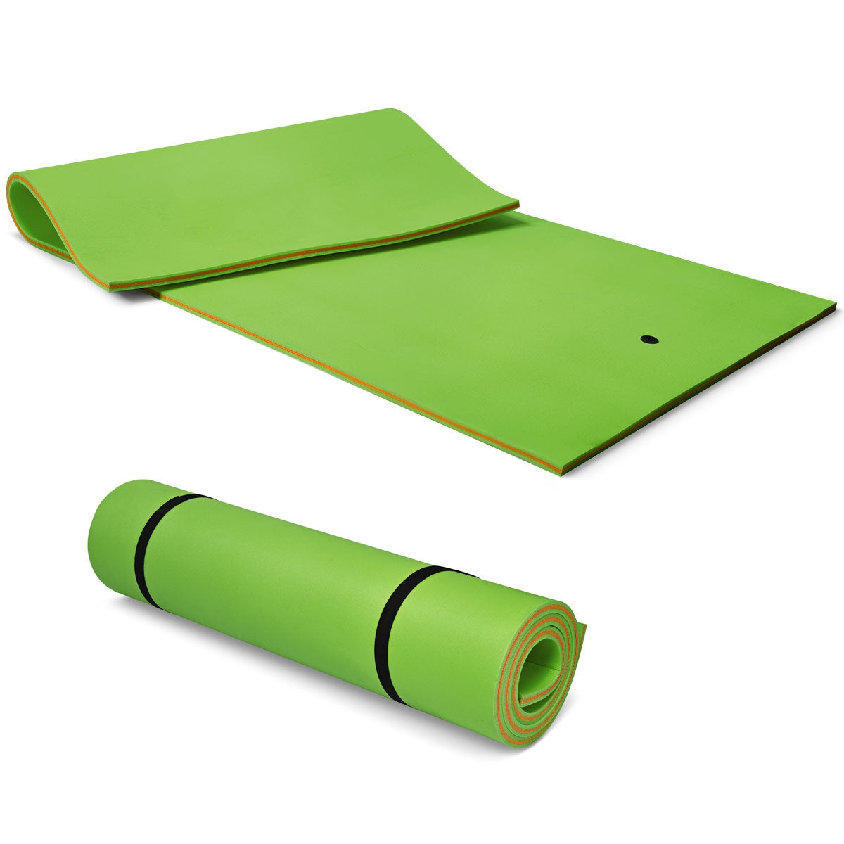 12 ™ x 6 ™ 3 Layer Floating Water Pad-Green
