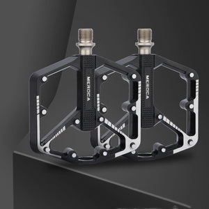 Bicycle Pedal Non-Slip  Bike Pedals Aluminum Alloy Flat Platform Applicable Waterproof Cycling Accessories Bike Pedals Road Bicycle Pedals Cleats Set Clipless Pedals Compatible With Road Bikes
