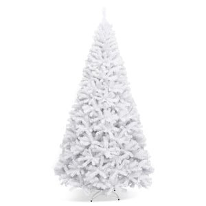 6' / 7.5' / 9' Hinged Artificial Christmas Tree with Metal Stand-7.5 ft