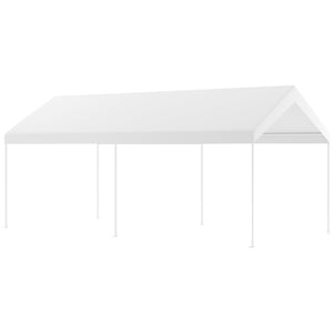 10 x 20 Feet Steel Frame Portable Car Canopy Shelter by DirectDeals