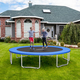 14 Feet Waterproof and Tear-Resistant Universal Trampoline Safety Pad Spring Cover-Multicolor