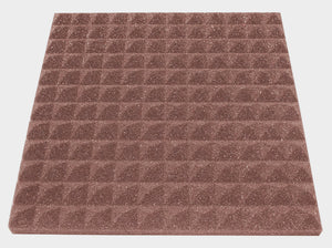 1 Inch Acoustic Foam Pyramid Style Panels - 13 Color Options