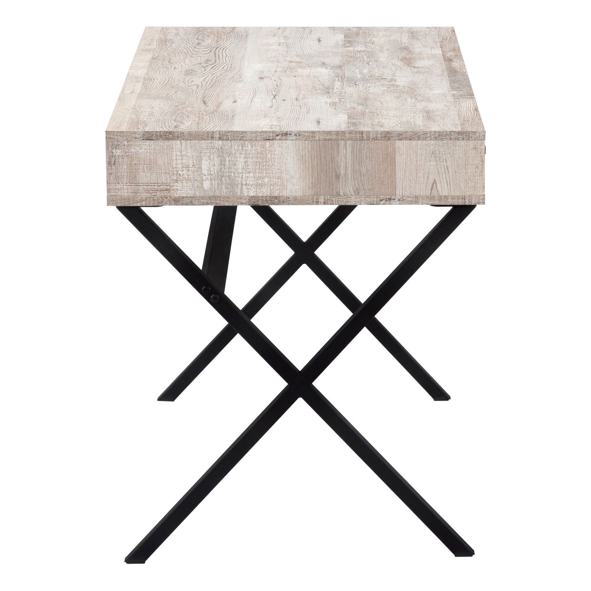 Computer Desk For Home Office, Laptop, Storage Drawers, Glossy Contemporary & Modern by Couch.com