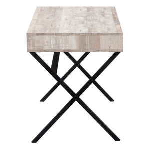 Computer Desk For Home Office, Laptop, Storage Drawers, Glossy Contemporary & Modern by Couch.com